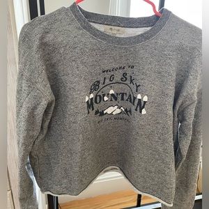 Madewell Cropped Sweatshirt